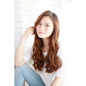 大人な雰囲気　かきあげ前髪ロング - 髪質改善 完全完結型個室サロン people[  ] 勝どき 美容室NEW OPEN 12月1日【カミシツカイゼンカンゼンカンケツガタコシツサロン ピープルスペースカチドキ ビヨウシツ】掲載中