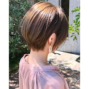 可児市/ツヤ透明感カラーベージュカラー白髪染め白髪ぼかし