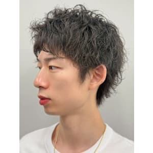 ツイストスパイラルパーマ 束感 センターパート アップバング - Men's salon SEPT. 博多【メンズサロン セプト ハカタ】掲載中