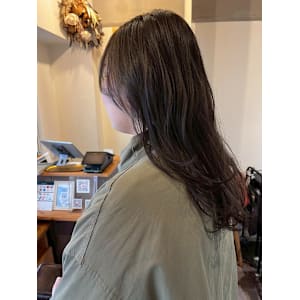 赤み消しグレージュカラー/髪質改善