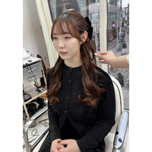 【ハーフアップ】