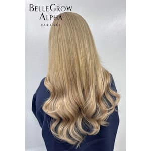 カラー＋エクステ - BELLE GROW ALPHA HAIR&NAIL【ベルグローアルファヘアアンドネイル】掲載中