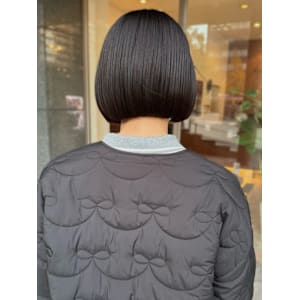 【feliceMICHI 別曽 遥也】ダークブラウン ボブ  - HAIR&SPA FELICE MICHI【ヘアアンドスパフェリーチェミチ】掲載中