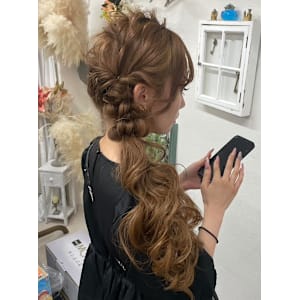 vertsoie×スタイル - ヘアセット/ヘアアレンジ/結婚式/ウェディング/ブライダル/髪質改善/ヘアメ vertsoie仙台【ヴェルソワ】掲載中