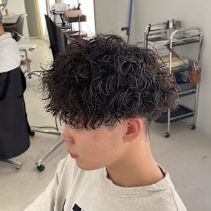 スパイラルパーマ