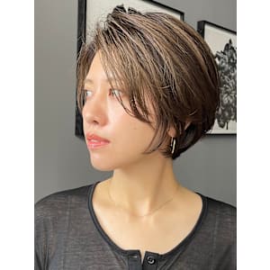 ショート・ボブ/丸顔/前髪あり/絶壁解消/40代/50代/ - INCEPTION  GINZA 銀座【インセプション】掲載中