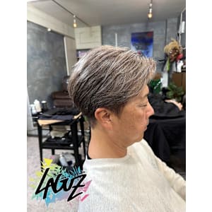 シルバーグレイ・エアリーショート - LAGUZ 茅ヶ崎 髪質改善 ヘアアレンジ【ラグズ チガサキ カミシツカイゼン ヘアアレンジ】掲載中