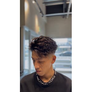 スパイラルパーマ