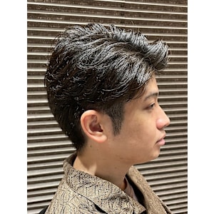 UN businessman barber×スタイル