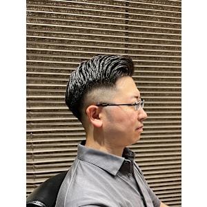UN businessman barber×スタイル