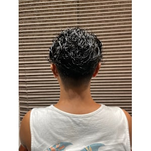 UN businessman barber×スタイル