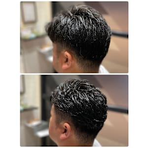 UN businessman barber×スタイル