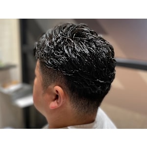 UN businessman barber×スタイル