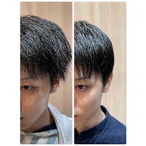 UN businessman barber×スタイル