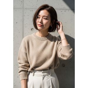 グレーブラウン/ミニボブレイヤー/ナチュラルボブ - FURUSHO 苦楽園【フルショウクラクエン】掲載中