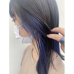 【miu担当】インナーカラー×ネイビー - COL MANO【コル マーノ】【コル マーノ】掲載中