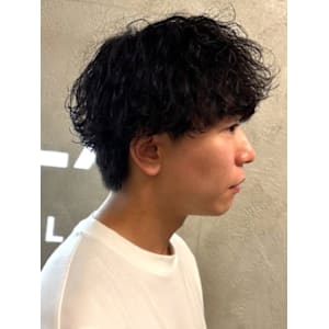 ツーブロックマッシュ 黒髪ショート 束感 カジュアル 20代 - 全室完全個室Men's hair salon STELLA【メンズヘアーサロンステラ】掲載中