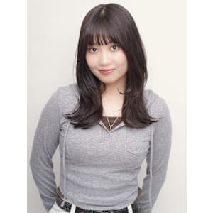 グレージュ ダメージレスカラー ツヤ髪 前髪あり セミロング - 髪質改善 SEPT. 天神大名【カミシツカイゼン セプト テンジンダイミョウ】掲載中