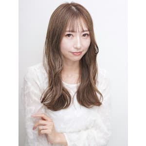 ベージュ アッシュカラー ロングレイヤー 韓国風 ゆる巻き - 髪質改善 SEPT. 天神大名【カミシツカイゼン セプト テンジンダイミョウ】掲載中