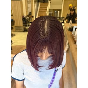 深みのあるワインレッドの大人ボブ【三軒茶屋】 - HAIR & MAKE EARTH 三軒茶屋店【ヘアメイクアース サンゲンヂャヤテン】掲載中