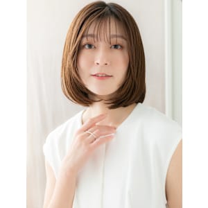リタッチカラー大人美人前下がりワンカール小顔ボブ30代40代 - COVER HAIR bliss【カバーヘア ブリス】北浦和/北浦和西口店【カバー ヘア ブリス キタウラワ キタウラワニシグチテン】掲載中