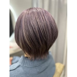 パープル - aroot 町田店 酸性縮毛矯正/髪質改善カラー【アルート マチダテン サンセイシュクモウキョウセイ カミシツカイゼンカラー】掲載中