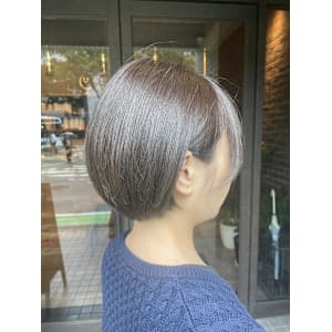 丸っこショートボブ☆ - 半個室型美容室 Sourire 博多店【ハンコシツガタビヨウシツスーリールハカタテン】掲載中