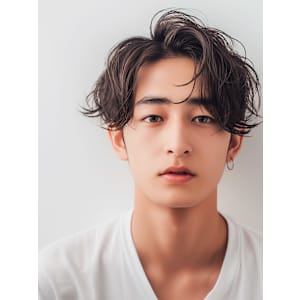 20代30代40代　センターパート黒髪ビジネス＃16 - PAUL+n【ポール プラスエヌ】掲載中