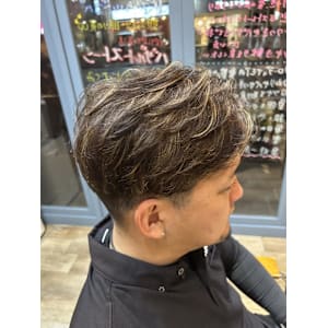 メンズ×ハイライト - NAP hair scoya【ナップ ヘアー スコヤ】掲載中