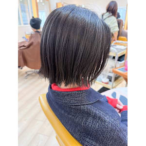 【morio成増/児玉】ハンサムボブ　外ハネ　黒髪