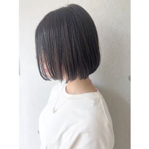 【morio成増/児玉】前髪無し　黒髪ボブ