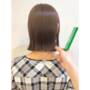 【morio成増/宇佐美】こなれ切りっぱなしボブスタイル