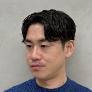 ルーズパーマ×センターパート - SARM MAN 人形町〈理容室〉【サームマン ニンギョウチョウ リヨウシツ】掲載中