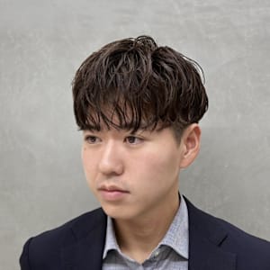 ルーズパーマ×マッシュ - SARM MAN 人形町〈理容室〉【サームマン ニンギョウチョウ リヨウシツ】掲載中