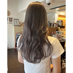 ブリーチダブルカラー透明感ミルクティーグレージュ