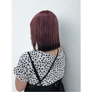 20代　髪質改善 イルミナカラー