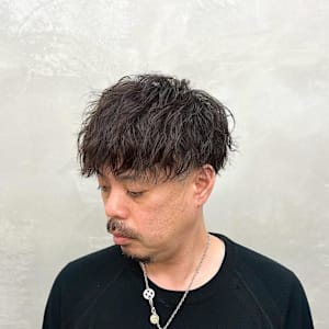 ツイストスパイラルパーマ/メンズカット - SARM MAN 人形町〈理容室〉【サームマン ニンギョウチョウ リヨウシツ】掲載中