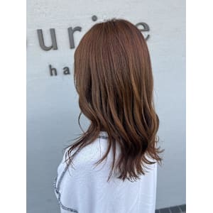 オレンジブラウン - 半個室型美容室 Sourire 今宿店【ハンコシツガタビヨウシツ スーリール イマジュクテン】掲載中