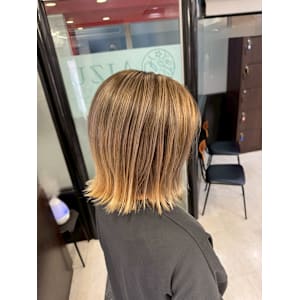 白髪ぼかしハイライト - AIZU本厚木 白髪ぼかし ハイライト バレイヤージュ 髪質改善【アイズホンアツギ シラガボカシ ハイライト バレイヤージュ カミシツカイゼン】掲載中