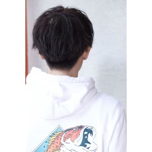 ナチュラルハーフアップ