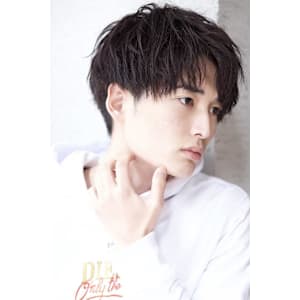 ナチュラルハーフアップ