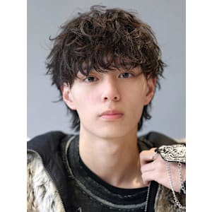 ツイストスパイラルパーマツーブロマッシュウルフ - LIPPS hair 難波【1/16 NEW OPEN】【リップス ヘアー ナンバ】掲載中