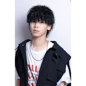 波巻きスパイラルウルフ - LIPPS hair 難波【1/16 NEW OPEN】【リップス ヘアー ナンバ】掲載中