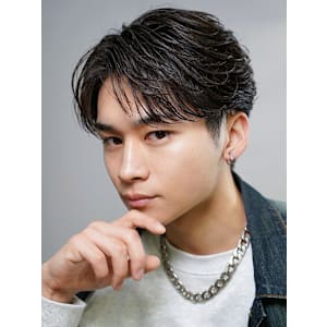 大人毛流れショート/韓流パーマ - LIPPS hair 難波【1/16 NEW OPEN】【リップス ヘアー ナンバ】掲載中