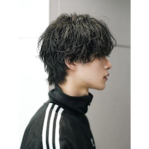 韓国風　緩め　波巻パーマ - LIPPS hair 難波【1/16 NEW OPEN】【リップス ヘアー ナンバ】掲載中