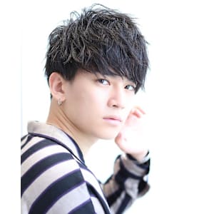 サイドパートマッシュ - LIPPS hair 難波【1/16 NEW OPEN】【リップス ヘアー ナンバ】掲載中