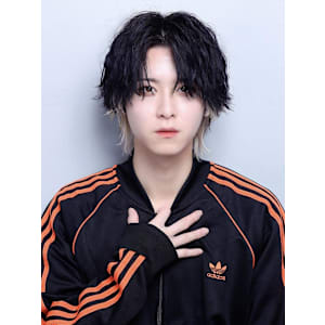 コンマヘアメンズウルフインナーカラー - LIPPS hair 難波【1/16 NEW OPEN】【リップス ヘアー ナンバ】掲載中