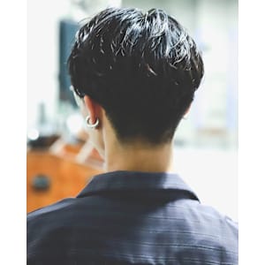 ツーブロック爽やかアップバングリバースパーマ - LIPPS hair 難波【1/16 NEW OPEN】【リップス ヘアー ナンバ】掲載中