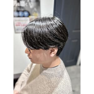 ナチュラルセンターパート - 【メンズ個室サロン】ALL DAY HELLO'S【メンズコシツサロン オールデイハローズ】掲載中