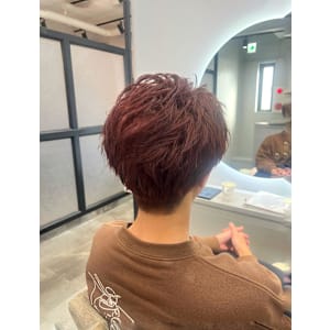 レッドブラウン - aroot 町田店 酸性縮毛矯正/髪質改善カラー【アルート マチダテン サンセイシュクモウキョウセイ カミシツカイゼンカラー】掲載中